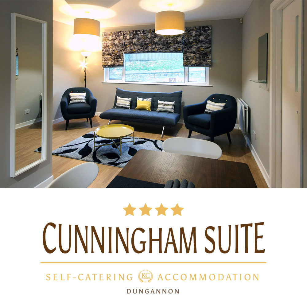 Cunningham Apartment Suit - Book Best self-catering accommodation in Northern Ireland