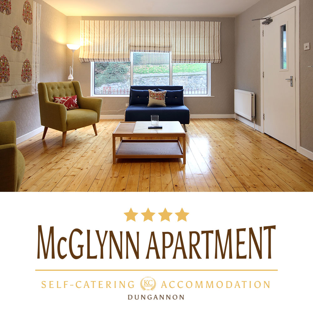 Visit McGlynn Apartment - luxury, self catering accommodation in Northern Ireland.