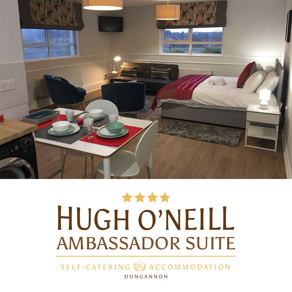 Book the nicest self catering accommodations in Northern Ireland - Hugh O'Neill Ambassador Suite