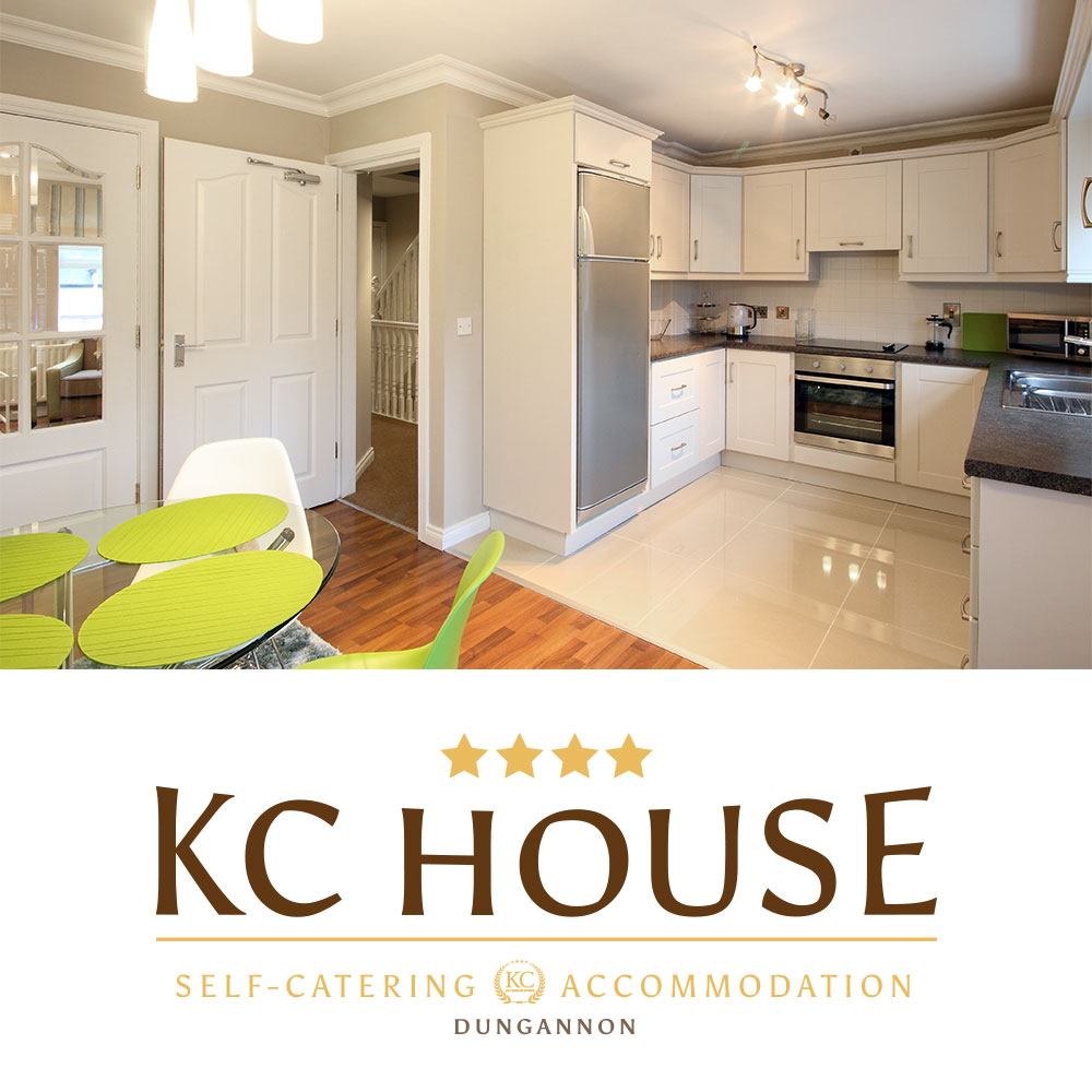 Visit self catering KC House in Dungannon a perfect accommodation for your Holiday break.